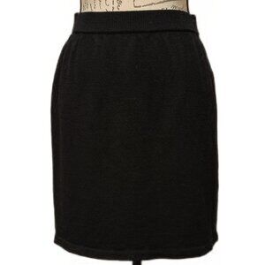 St Johns Basics Santana Knit Skirt 12 Knee Length Pencil Capsule Office Academia